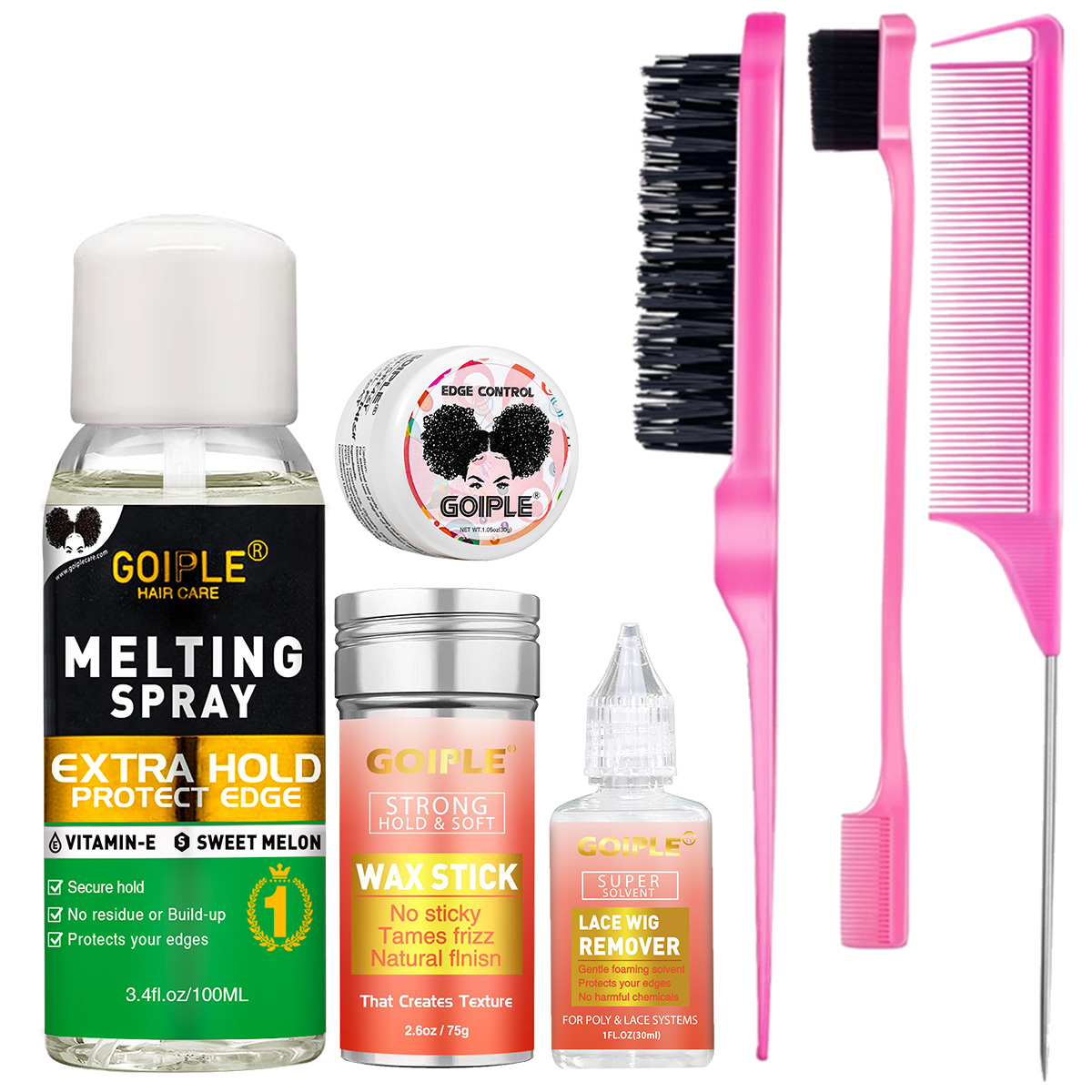 Lace Wig Melting Spray Wigs Gl - Hair Wax Stick avaliação e preço