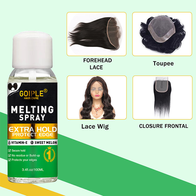 Lace Wig Melting Spray Wigs Gl - Hair Wax Stick avaliação e preço