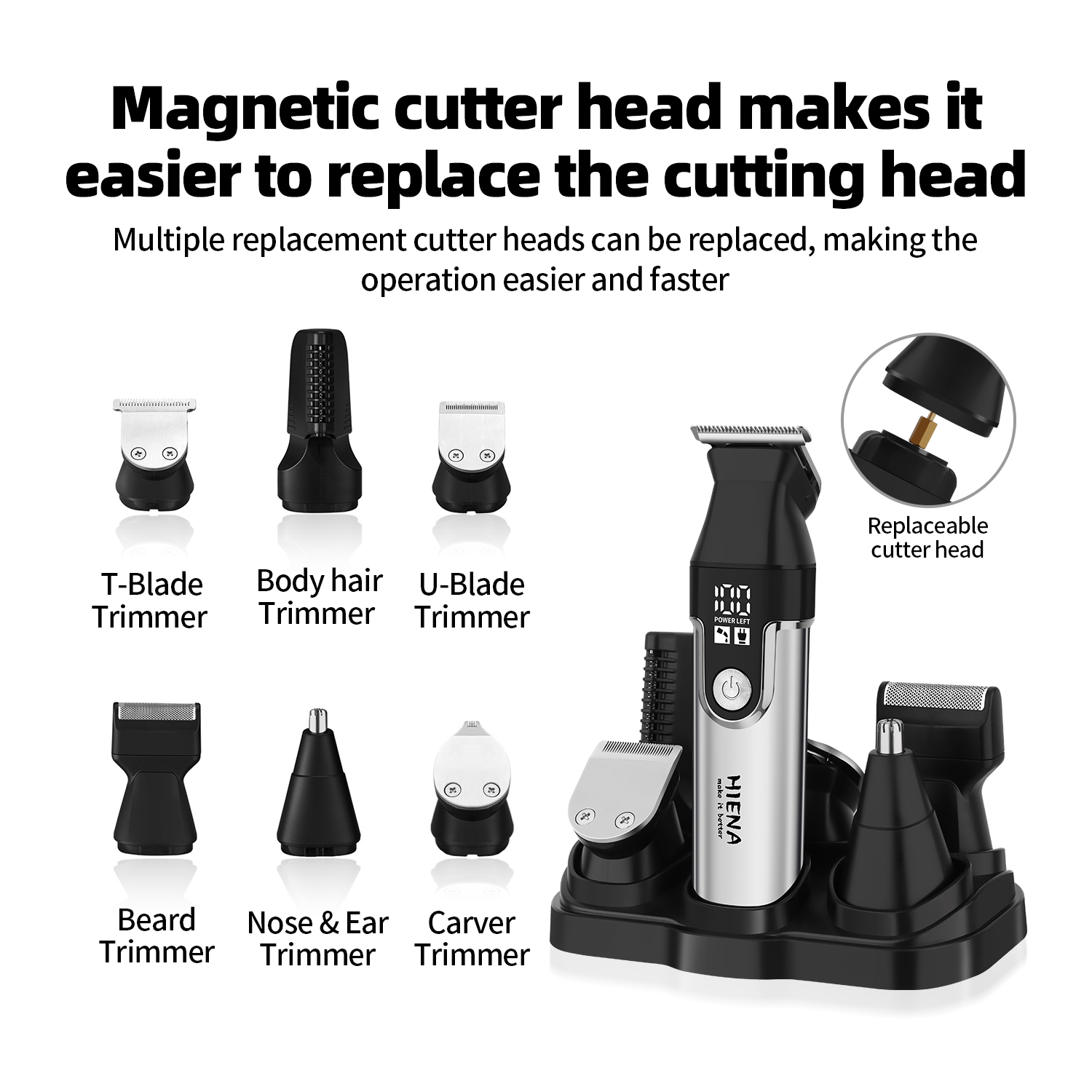 HIENA Professional Multifuncti - Men'S Grooming Blade avaliação e preço