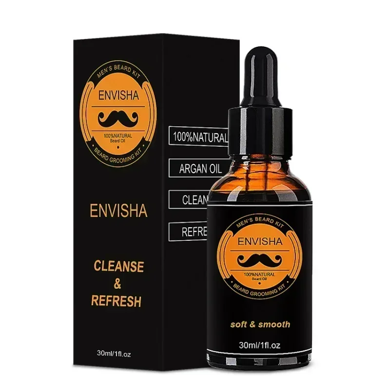 6pcs/set Men Beard Barba Groom - Men'S Grooming Oil avaliação e preço