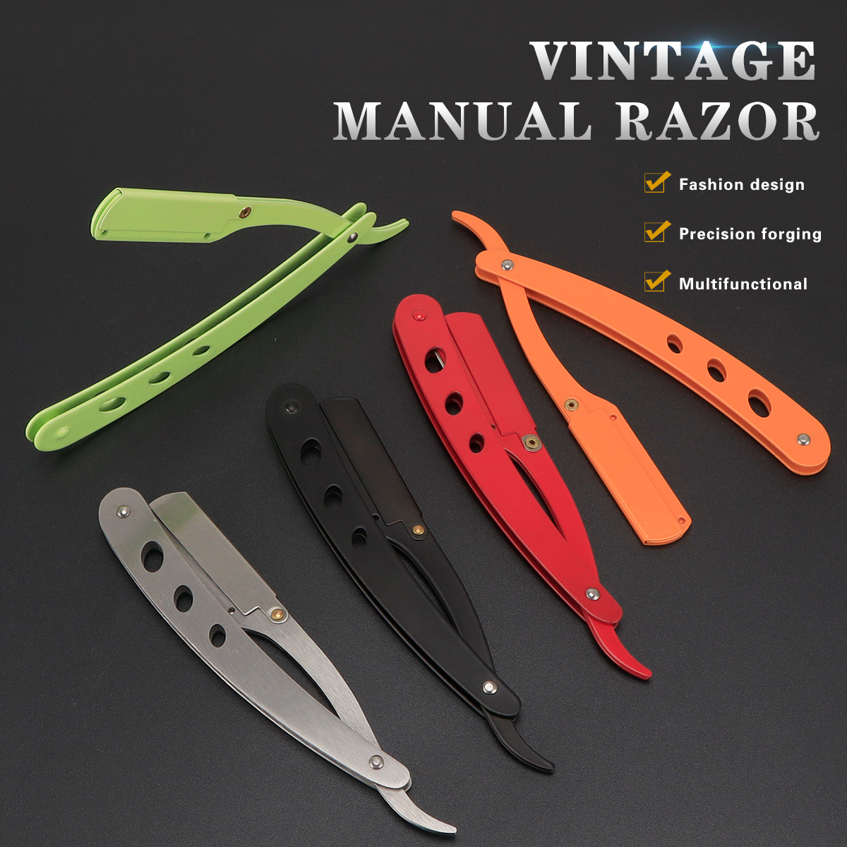 Salon barber razor manual colo - Men'S Grooming Trimmer avaliação e preço