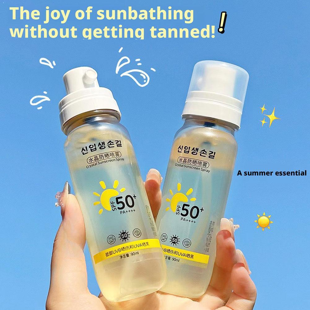 Korean Spf 50+ Sunscreen Spray - Face Moisturizer Spf avaliação e preço