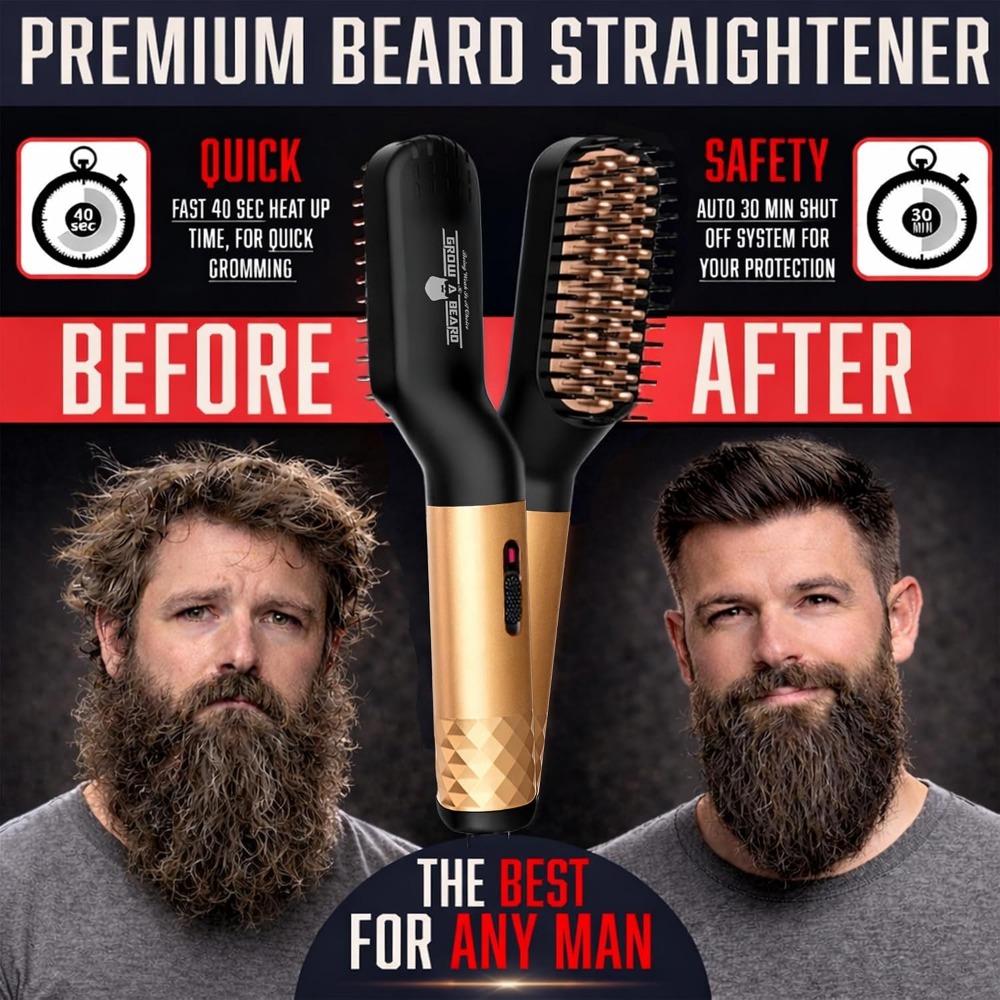 Complete Beard Grooming Kit wi - Men'S Grooming Oil avaliação e preço
