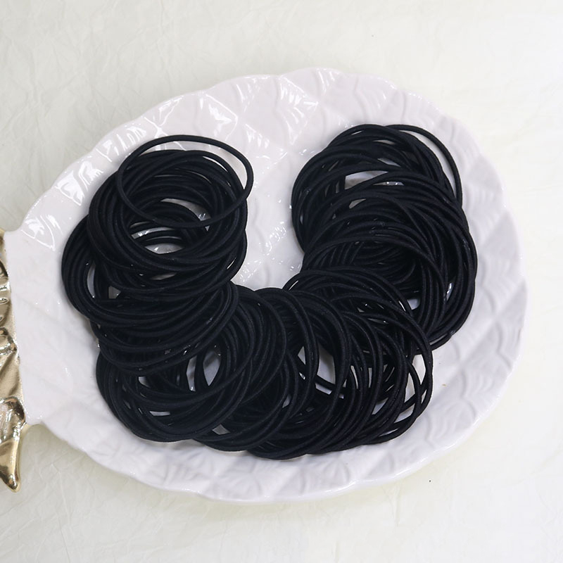 100PCS/Set Hair Ties Elastic R - Men'S Grooming Tape avaliação e preço