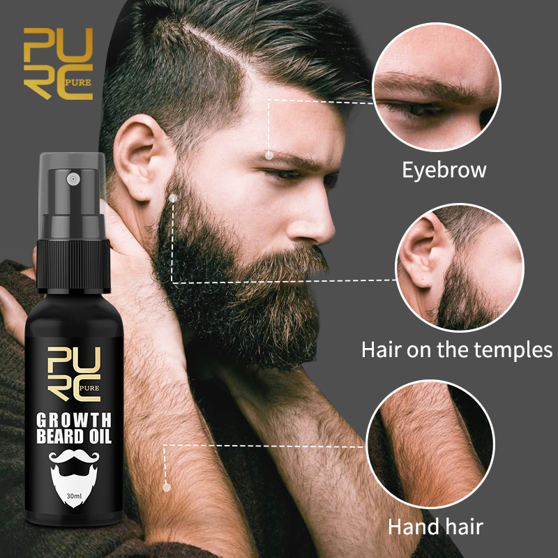 PURC Beard Growth Oil for Men  - Men'S Grooming Oil avaliação e preço