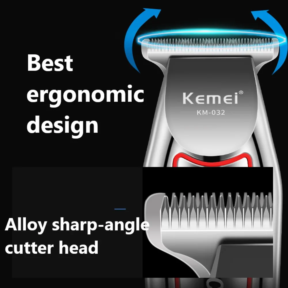 Kemei Professional Hair Trimme - Men'S Grooming Kits avaliação e preço