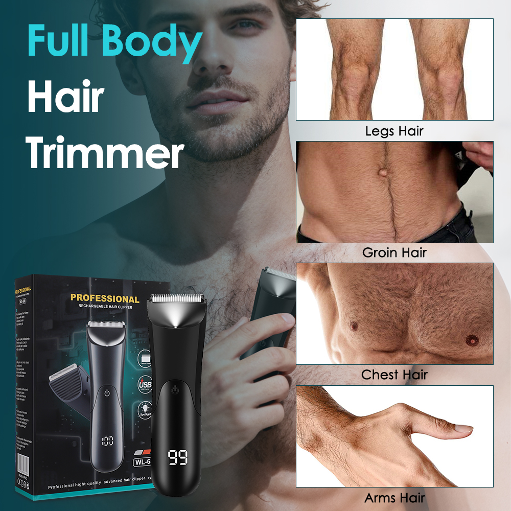 Man Beard Shaver Electric Groi - Men'S Grooming Blade avaliação e preço