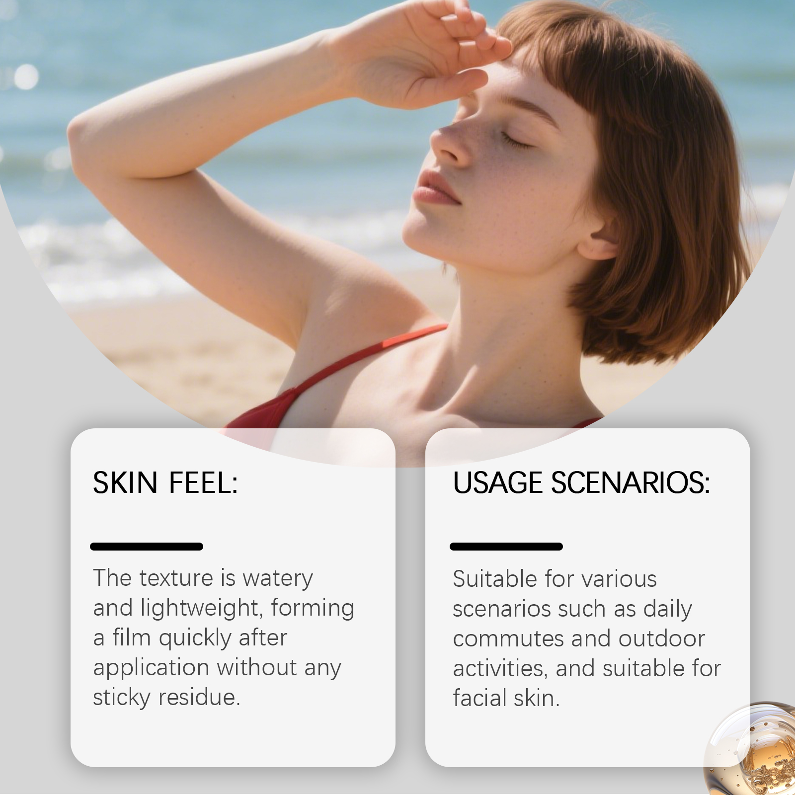 Viareline Facial Body Sunscree - Face Moisturizer Spf avaliação e preço