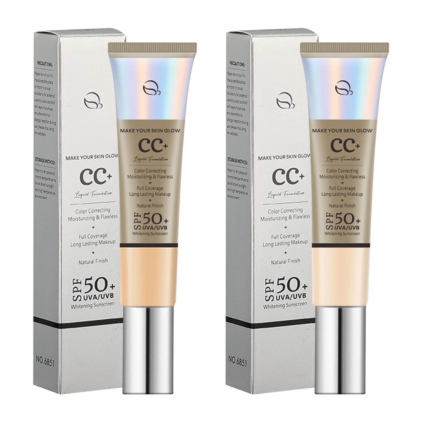 CC Cream Foundation SPF 50 Sun - Face Moisturizer Spf avaliação e preço