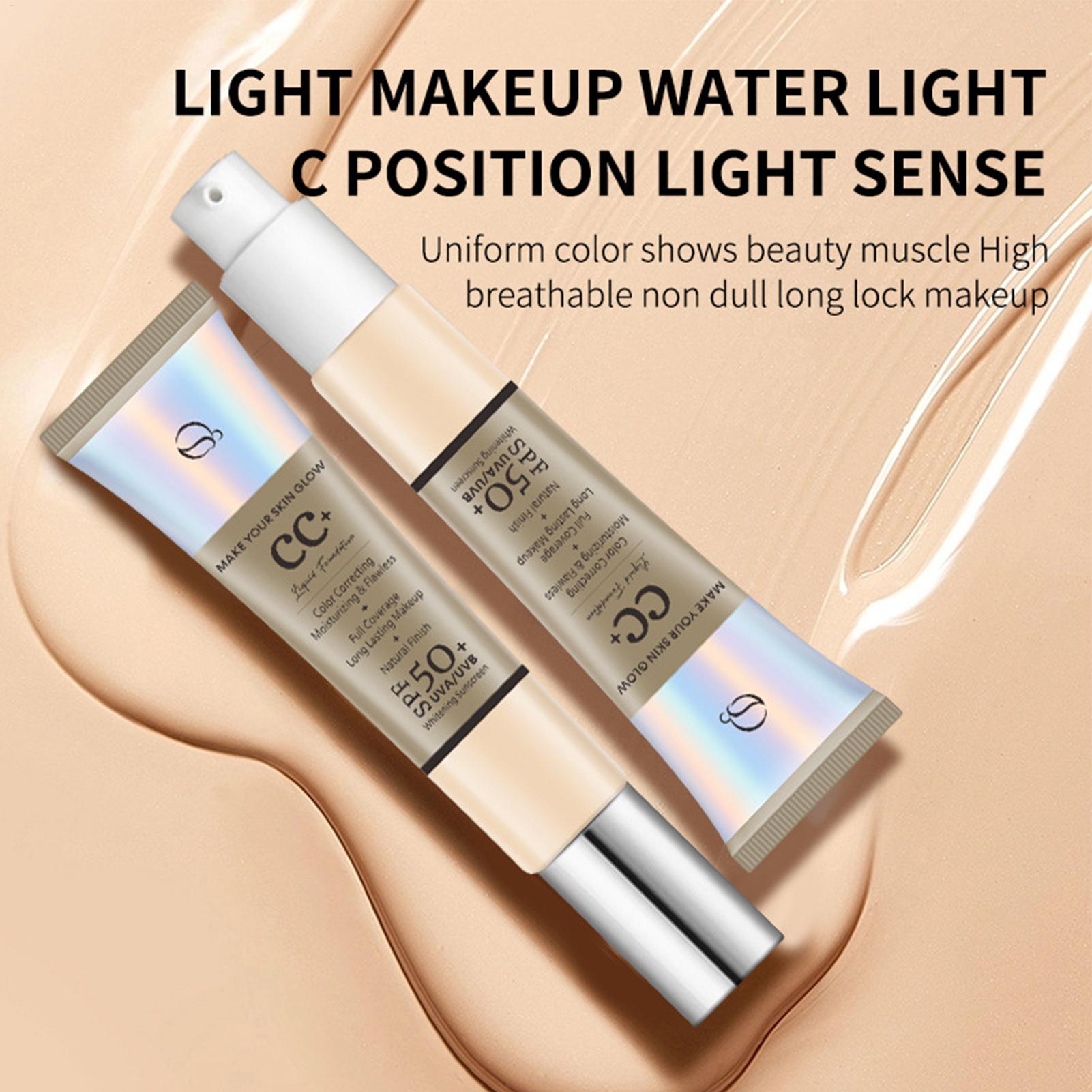 CC Cream Foundation SPF 50 Sun - Face Moisturizer Spf avaliação e preço