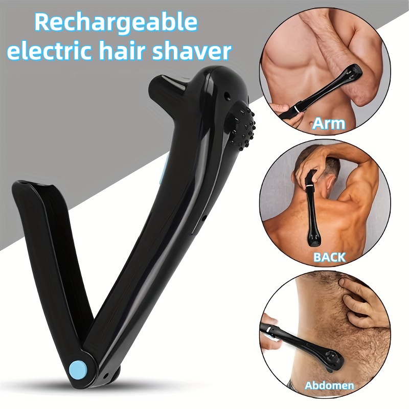 Rechargeable Electric Back Sha - Men'S Grooming Blade avaliação e preço