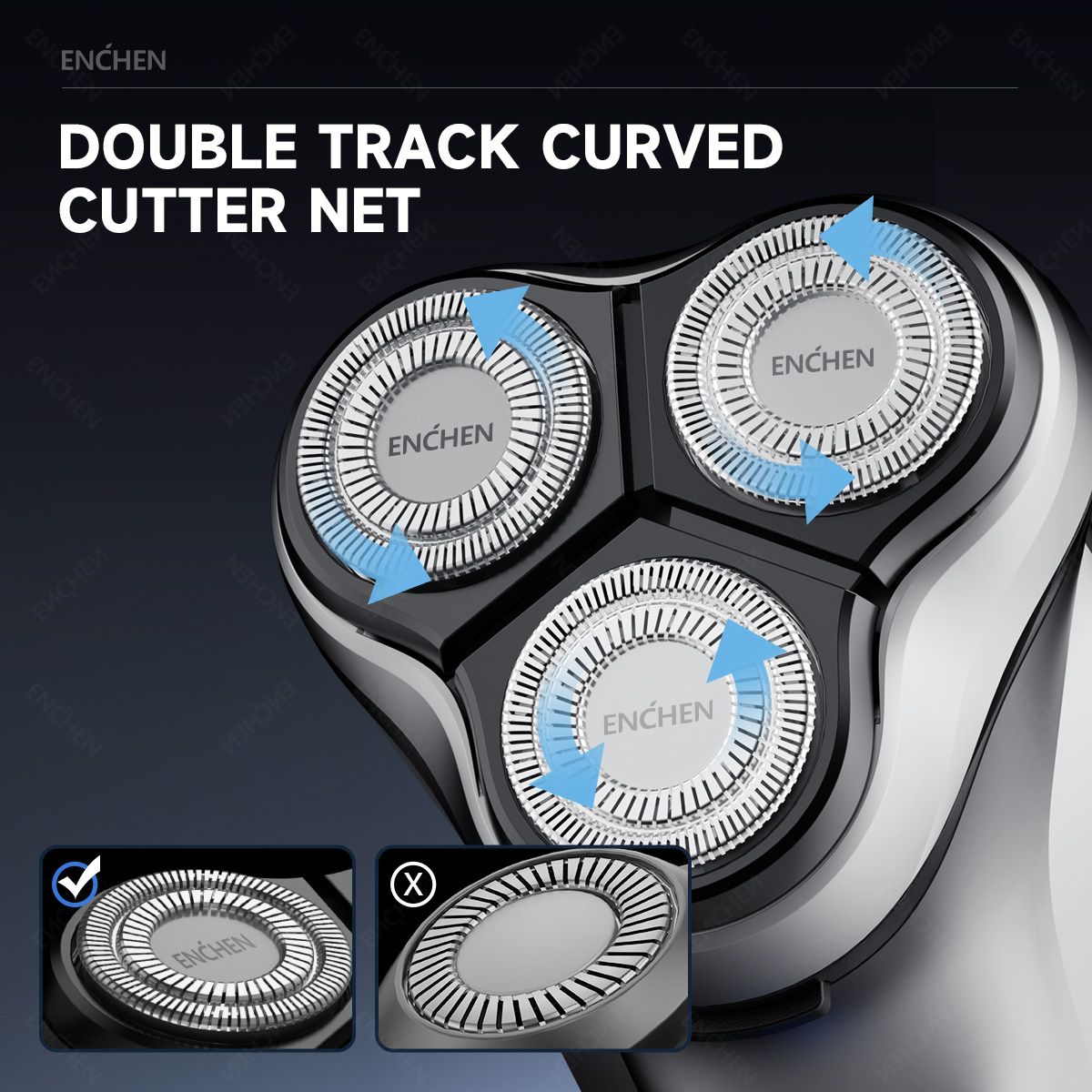 ENCHEN Blackstone's Replacemen - Men'S Grooming Trimmer avaliação e preço