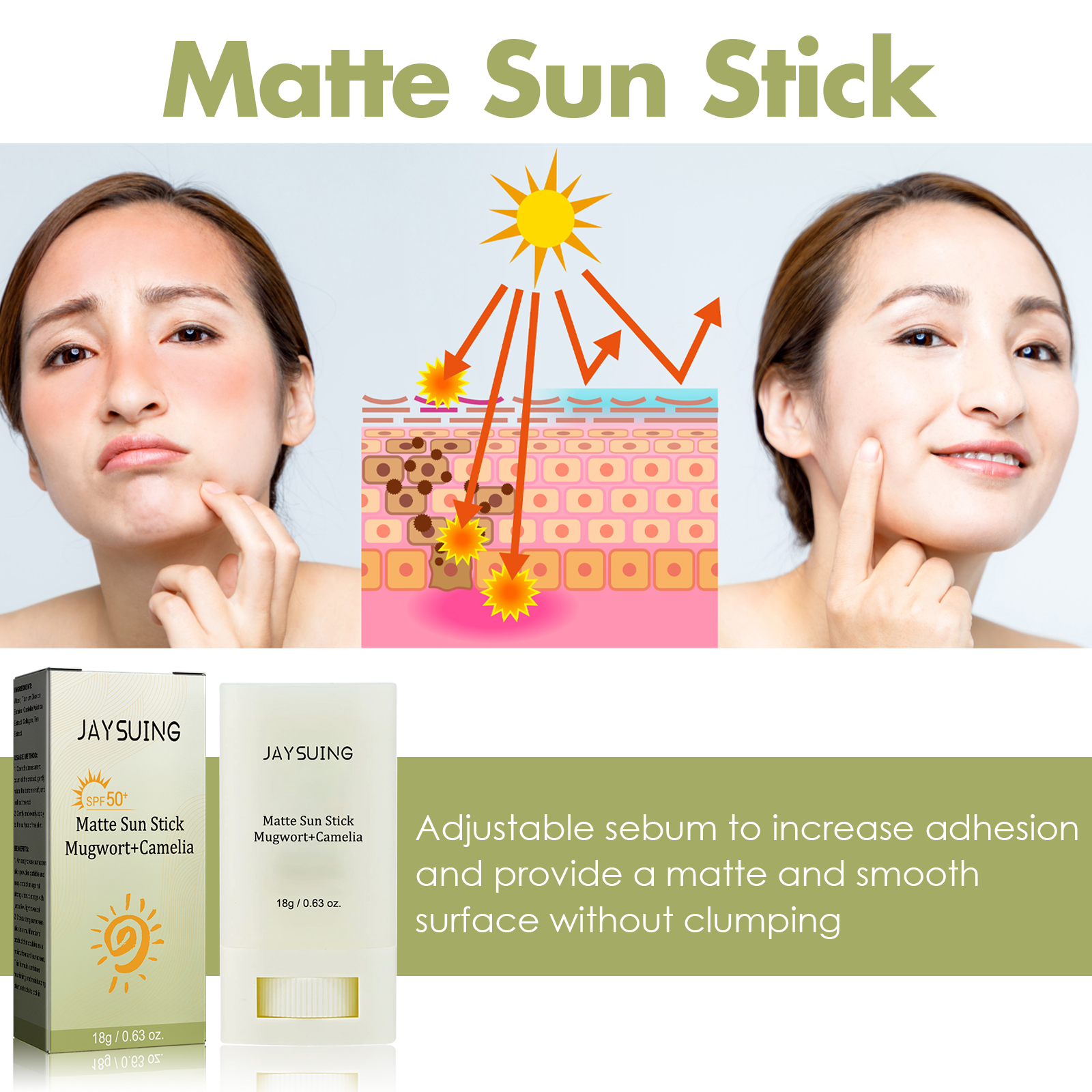Matte Sun Stick UV Protection  - Face Moisturizer Spf avaliação e preço