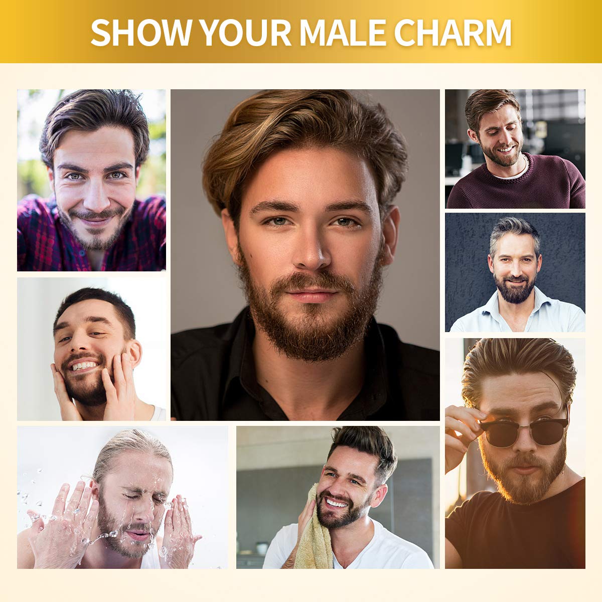 30ml Beard Growth Oil Serum Fo - Men'S Grooming Oil avaliação e preço