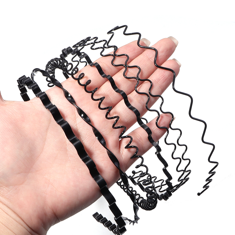 6pcs Fashion Metal Hair Band B - Men'S Grooming Tape avaliação e preço