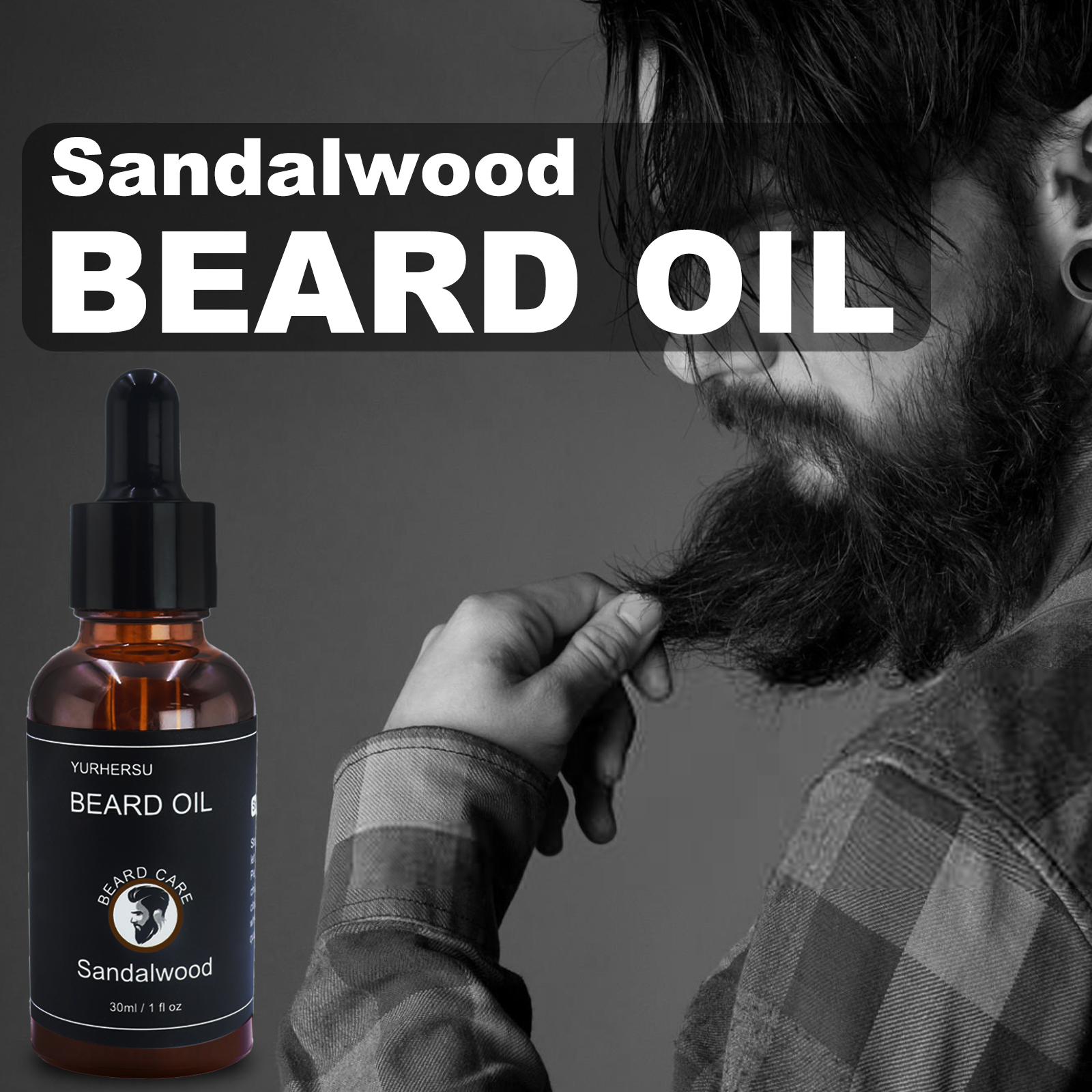 7Pcs Beard Care Kit for Men, G - Men'S Grooming Oil avaliação e preço